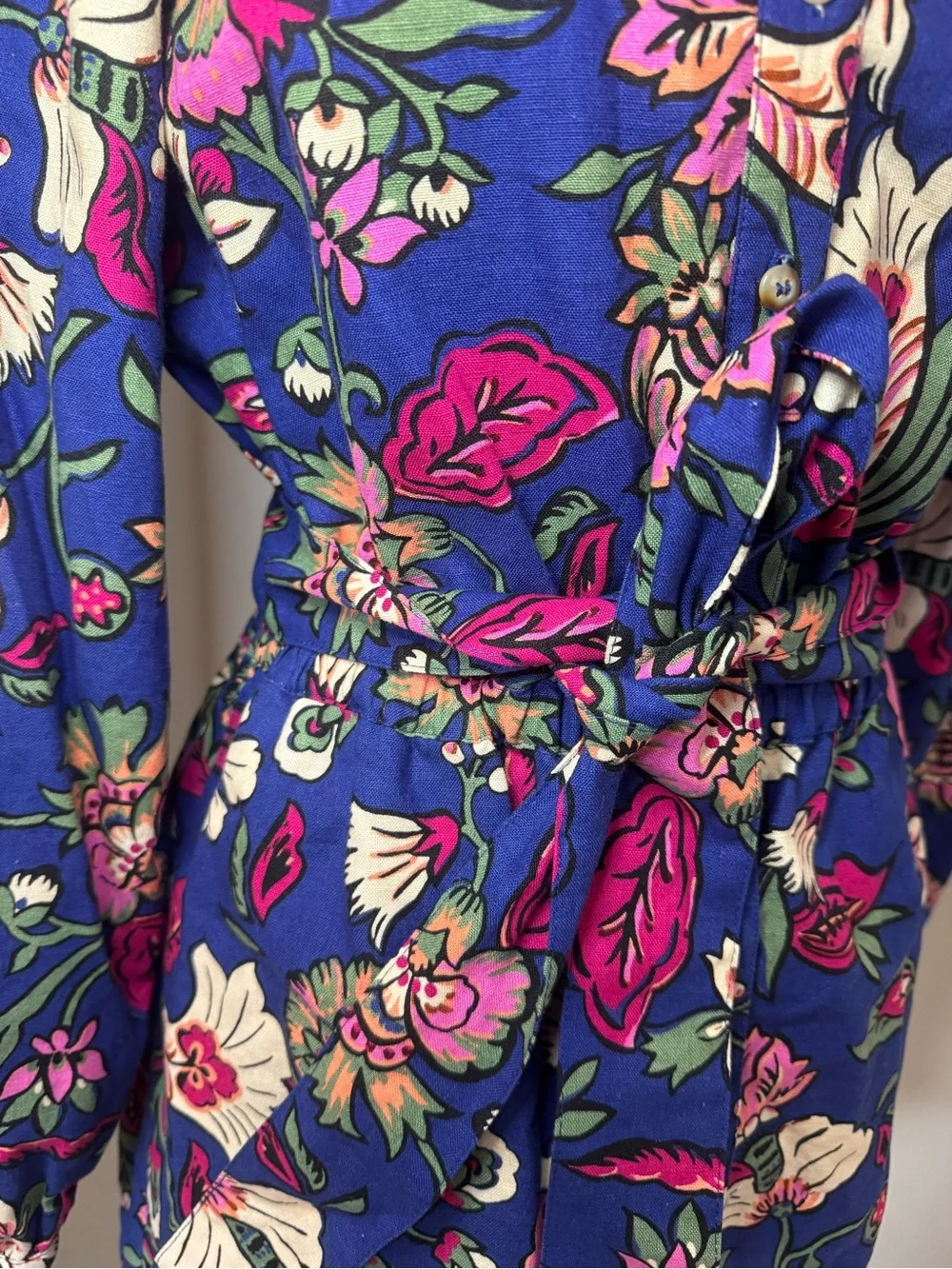 Sezane vibrant floral